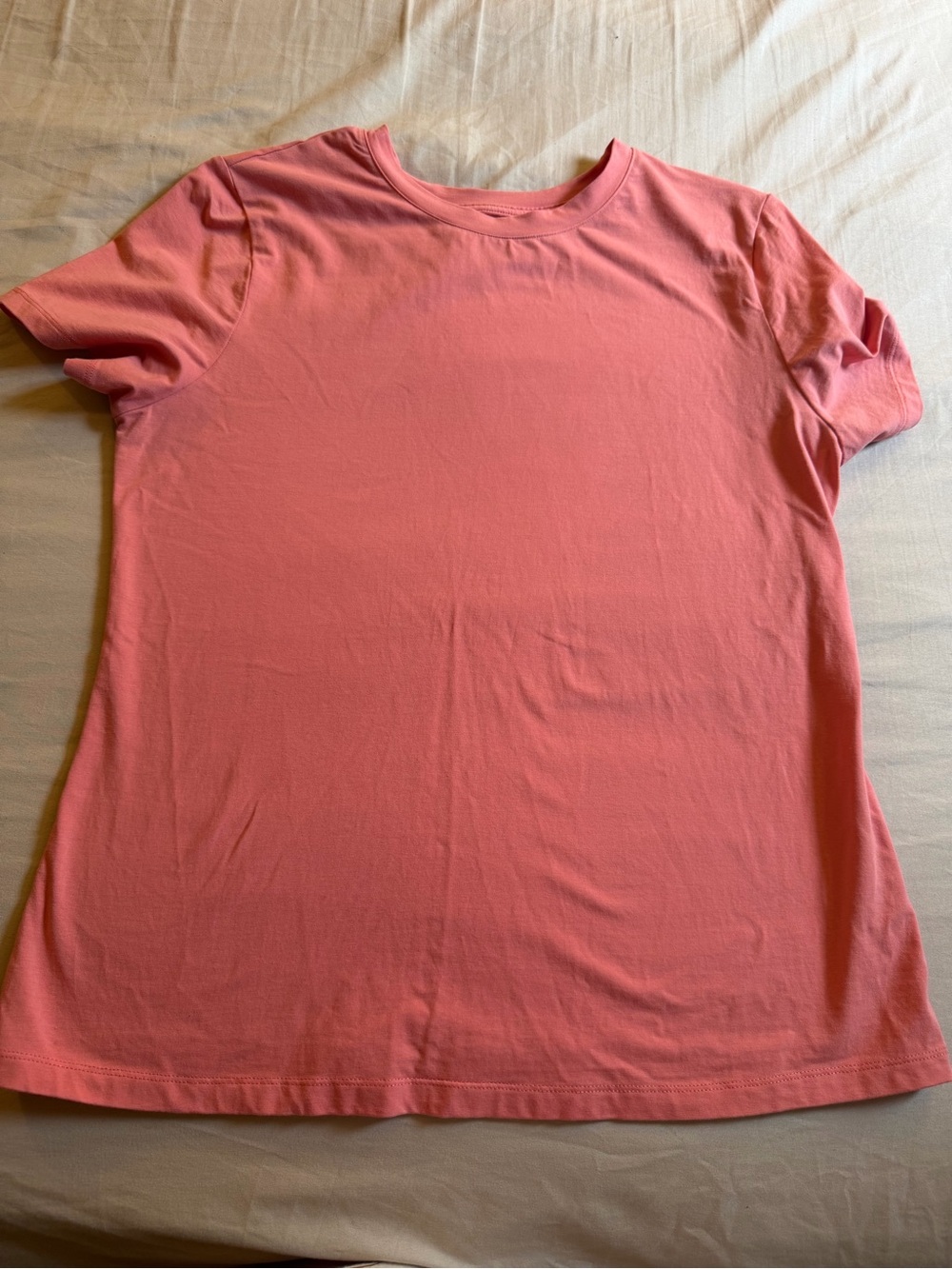 a new day Coral Crewneck Short Sleeve Tee